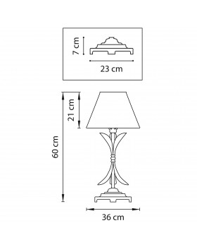 Настольная лампа Antique Lightstar 783911-foto2