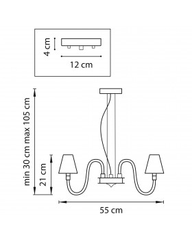 Люстра подвесная Bianco Lightstar 760086-foto2