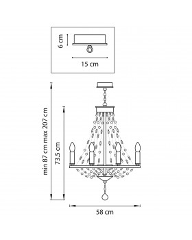 Люстра подвесная Castello Lightstar 744148-foto2