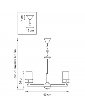 Люстра подвесная Cero Lightstar 731067-foto2