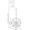 Люстра подвесная Cero Lightstar 731147
