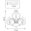 Люстра потолочная Cigno Collo Lightstar 751024