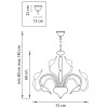 Люстра подвесная Cigno Collo Lightstar 751127