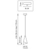 Подвес Cone Lightstar 757010