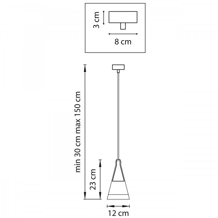 Подвес Cone Lightstar 757017