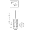 Подвес Cristallo Lightstar 795324