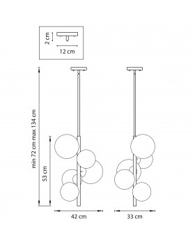 Люстра потолочная Croco Lightstar 815053-foto2