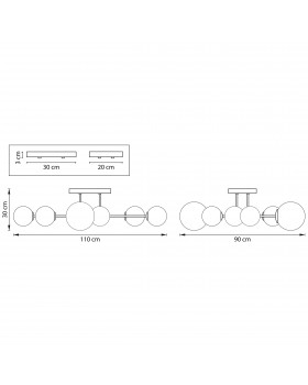 Люстра потолочная Croco Lightstar 815380-foto2