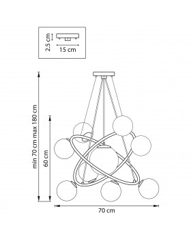 Люстра подвесная Croco Lightstar 815397-foto2