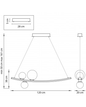 Люстра подвесная Croco Lightstar 815436-foto2