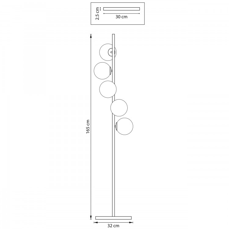 Торшер Croco Lightstar 815757