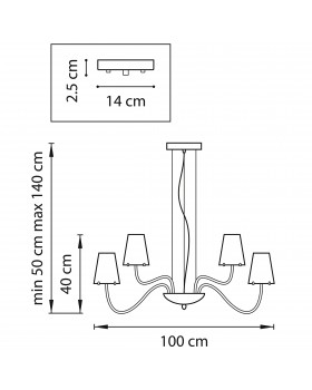 Люстра подвесная Diafano Lightstar 758162-foto2