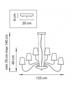 Люстра подвесная Diafano Lightstar 758214-foto2