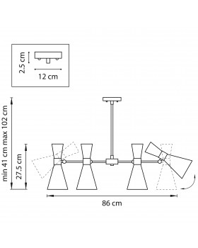 Люстра потолочная Dumo Lightstar 816087-foto2