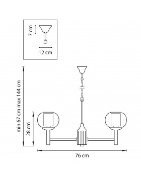 Люстра подвесная Fiamma Lightstar 730063-foto2