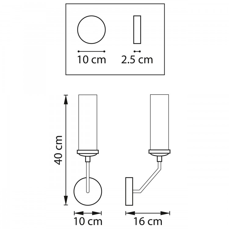 Бра Flume Lightstar 723615