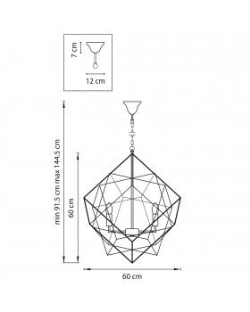Люстра подвесная Gabbia Lightstar 732267-foto2
