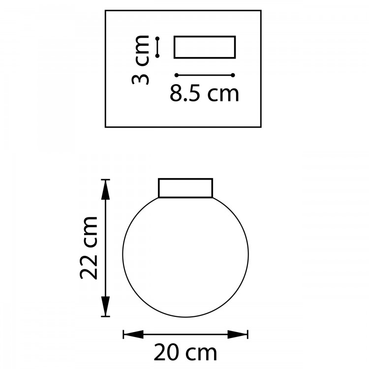 Плафон потолочный Globo Lightstar 812021