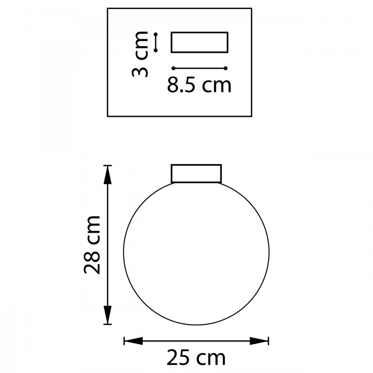 Плафон потолочный Globo Lightstar 812031