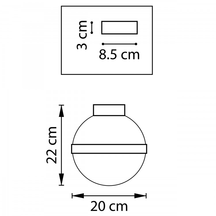 Плафон потолочный Globo Lightstar 812117