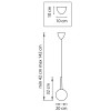 Подвес Globo Lightstar 813022