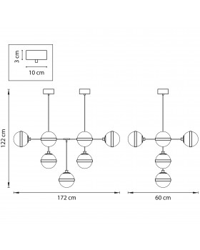 Люстра потолочная Globo Lightstar 813191-foto2