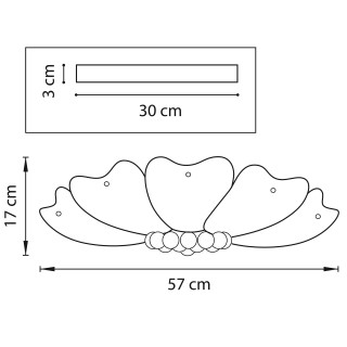 Плафон потолочный Lobo Lightstar 804020-foto2