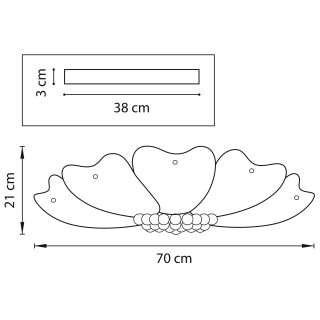Плафон потолочный Lobo Lightstar 804040-foto2