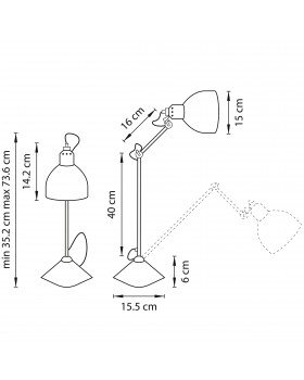 Настольная лампа Loft Lightstar 765917-foto2
