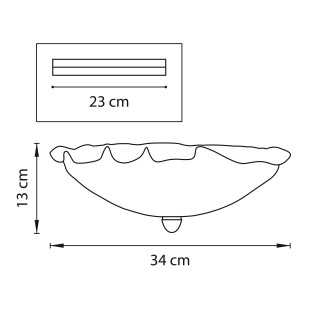 Плафон потолочный Murano Lightstar 601030-foto2