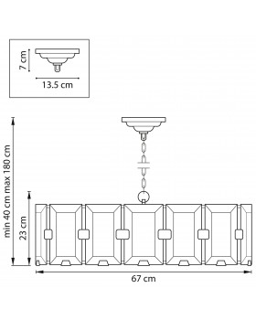 Люстра подвесная Novara Lightstar 713287-foto2