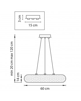 Люстра подвесная Onda Lightstar 741104-foto2