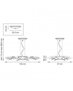 Люстра подвесная Ovale Lightstar 784346-foto2