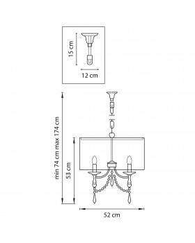 Люстра подвесная Paralume Lightstar 725033-foto2