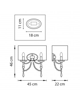 Бра Paralume Lightstar 725623-foto2