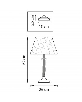 Настольная лампа Perla Lightstar 707911-foto2