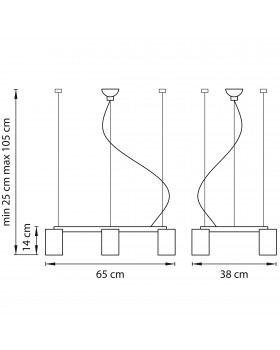 Люстра подвесная Qubica Lightstar 805060-foto2