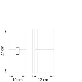 Светильник настенный Qubica Lightstar 805620-foto2