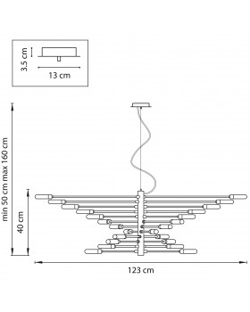 Люстра подвесная Ragno Lightstar 733247-foto2