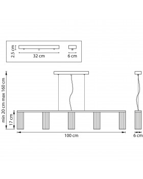 Люстра подвесная Roma Lightstar 718057-foto2