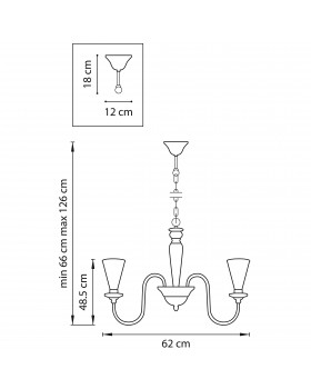 Люстра подвесная Torcia Lightstar 780060-foto2