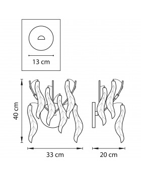 Бра Vetro colore Lightstar 793635-foto2