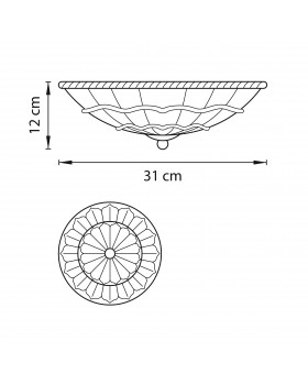 Плафон потолочный Zucche Lightstar 820234-foto2