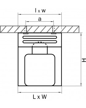 Светильник точечный накладной декоративный под заменяемые галогенные или LED лампы Alta qube Lightstar 104010-foto2