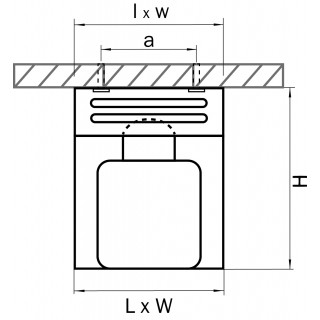 Светильник точечный накладной декоративный под заменяемые галогенные или LED лампы Alta qube Lightstar 104010-foto2