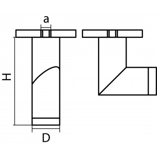 Светильник точечный накладной декоративный под заменяемые галогенные или LED лампы Illumo F Lightstar 051016-foto2
