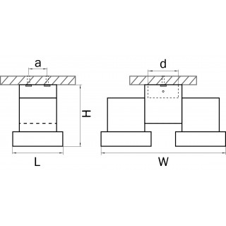 Светильник точечный накладной декоративный под заменяемые галогенные или LED лампы Illumo X2 Lightstar 051030-foto2