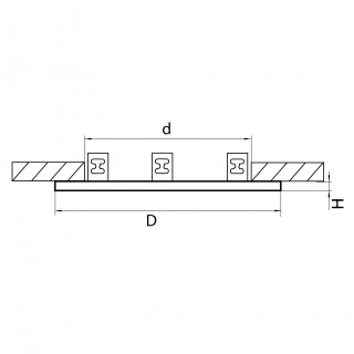 Рамка для светильника Intero 111 Lightstar 217936-foto2