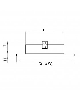 Светильник точечный встраиваемый декоративный под заменяемые галогенные или LED лампы Intero 16 Lightstar 217607-foto2