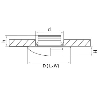 Светильник точечный встраиваемый декоративный со встроенными светодиодами Lumina Lightstar 212137-foto2